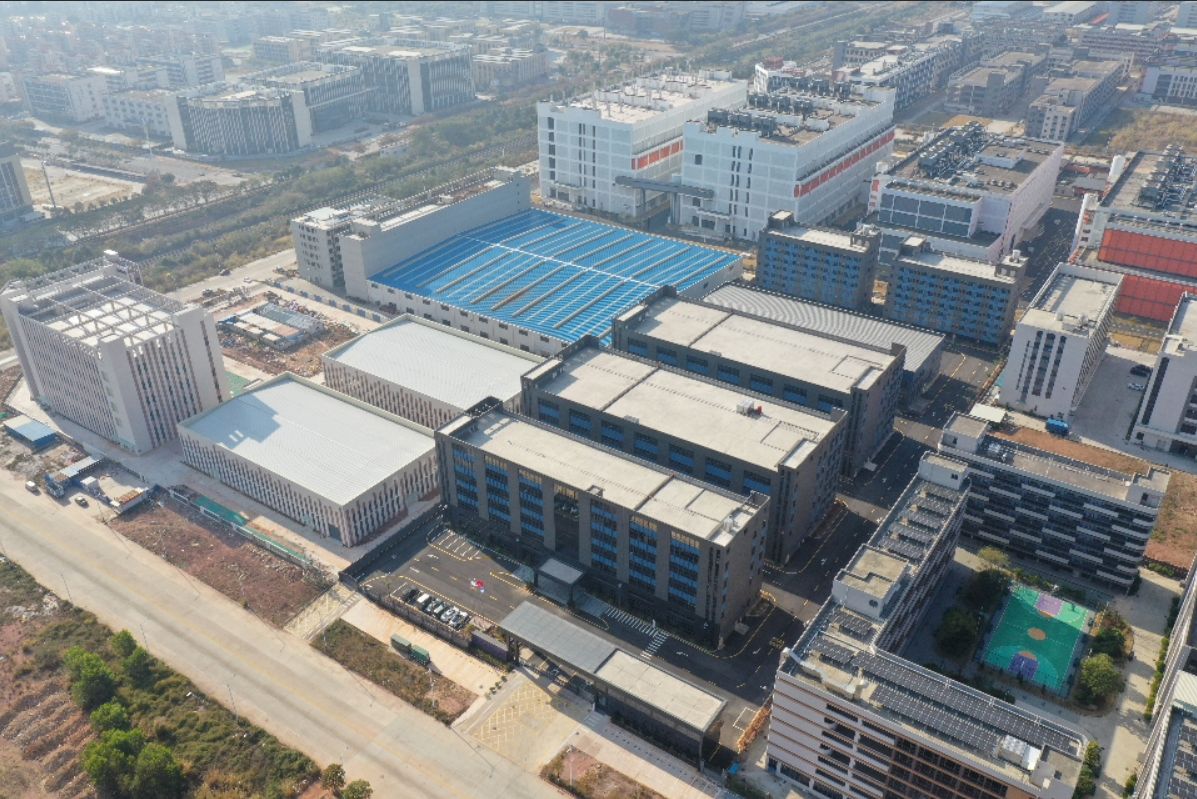 华创威河源工业园工厂航拍